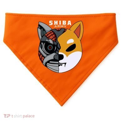 Shiba Army USA-Made Doggie Bandana