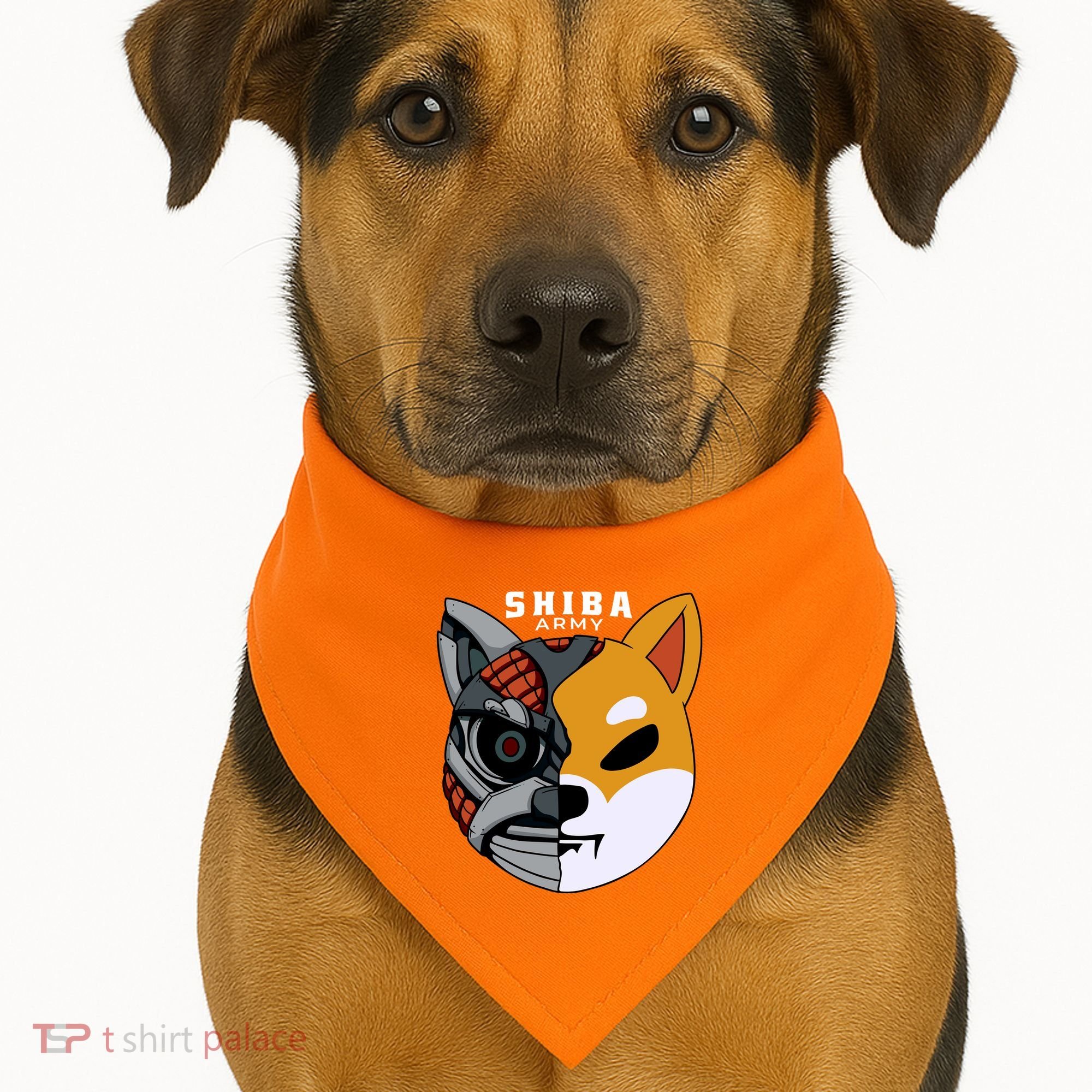 Shiba Army USA-Made Doggie Bandana