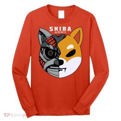 Shiba Army Long Sleeve Shirt