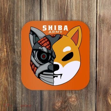 Shiba Army Coaster