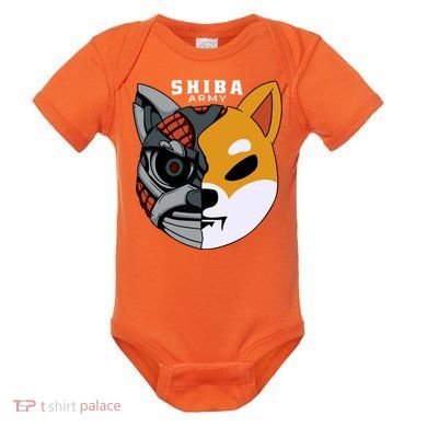 Shiba Army Baby Bodysuit