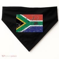 South Africa Stone Flag USA-Made Doggie Bandana thumb 0