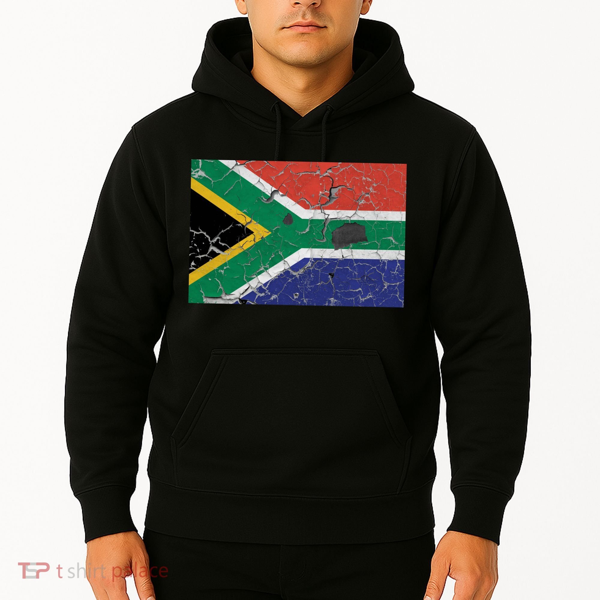 South Africa Stone Flag Hoodie