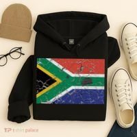 South Africa Stone Flag Hoodie thumb 4