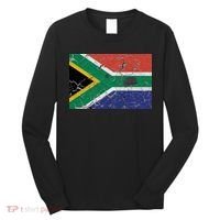 South Africa Stone Flag Long Sleeve Shirt thumb 0