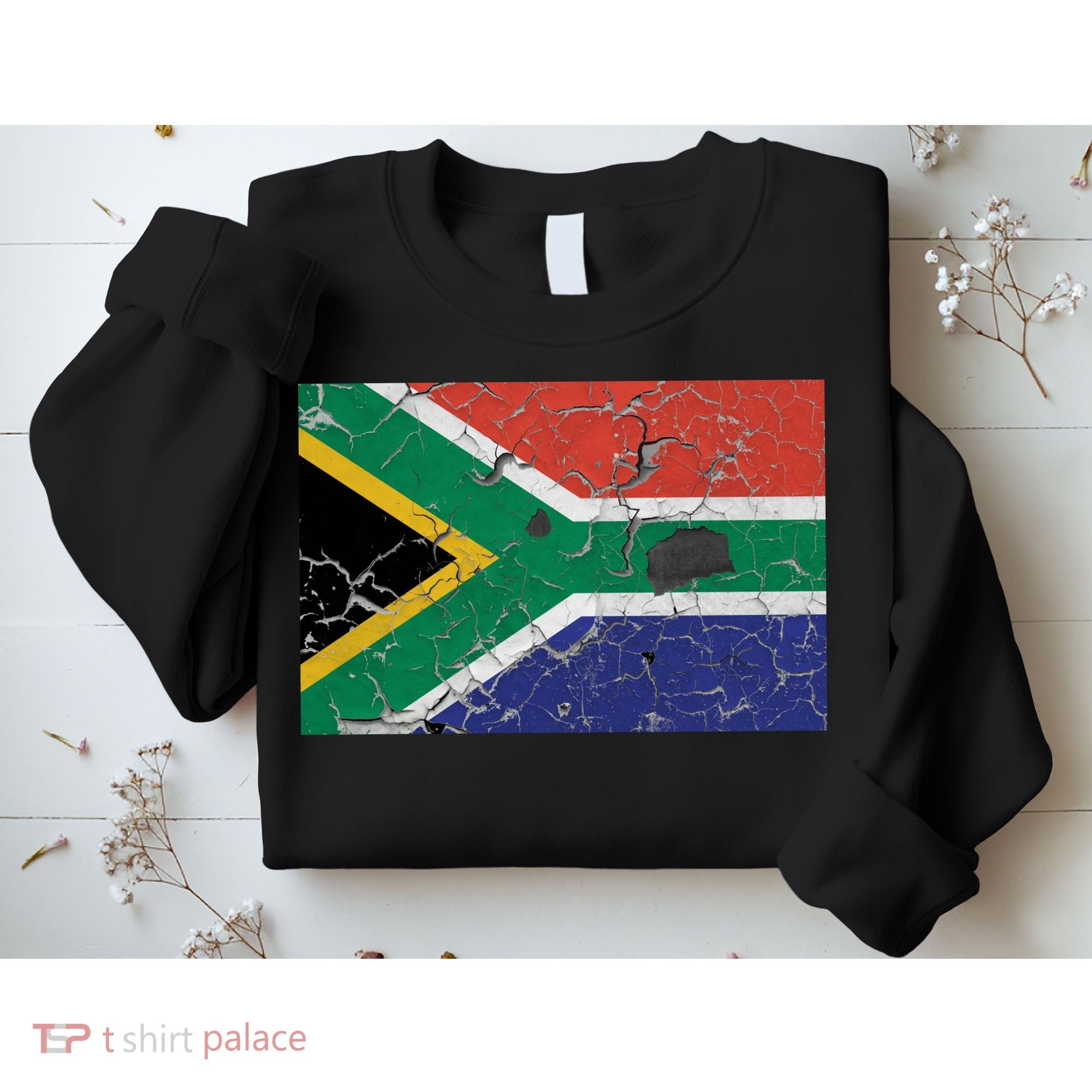 South Africa Stone Flag Sweatshirt
