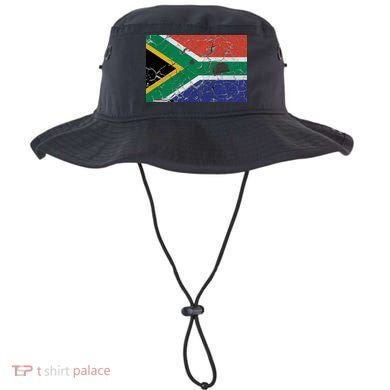 South Africa Stone Flag Bucket Hat