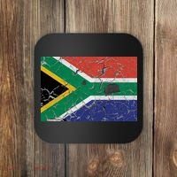 South Africa Stone Flag Coaster thumb 0