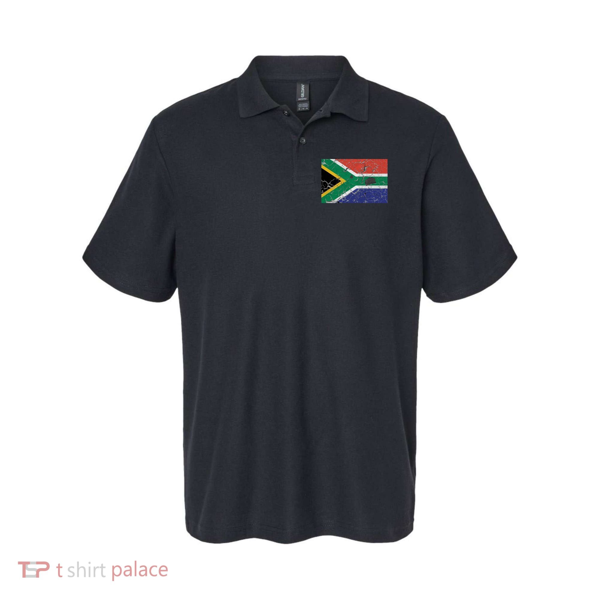 South Africa Stone Flag Polo