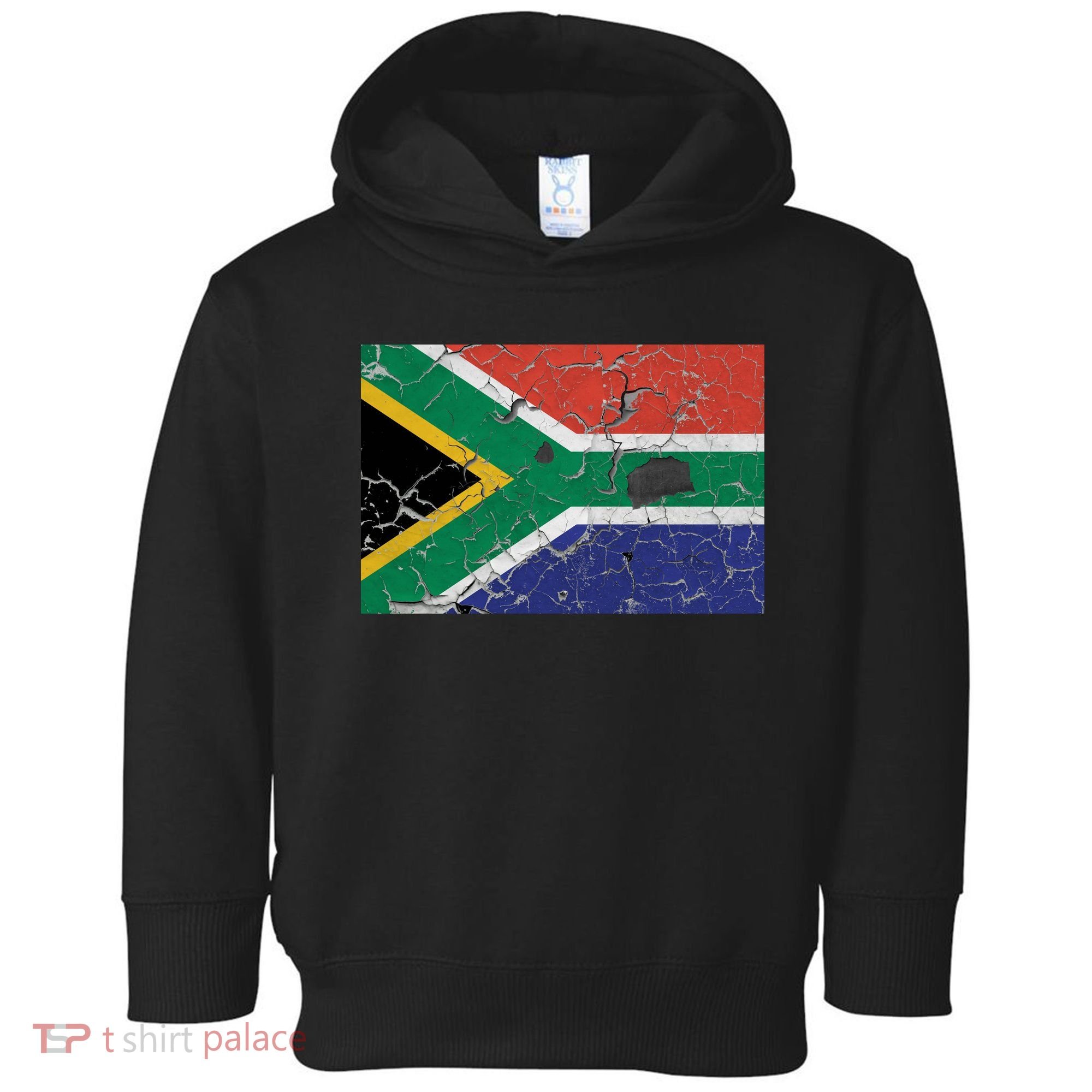 South Africa Stone Flag Toddler Hoodie