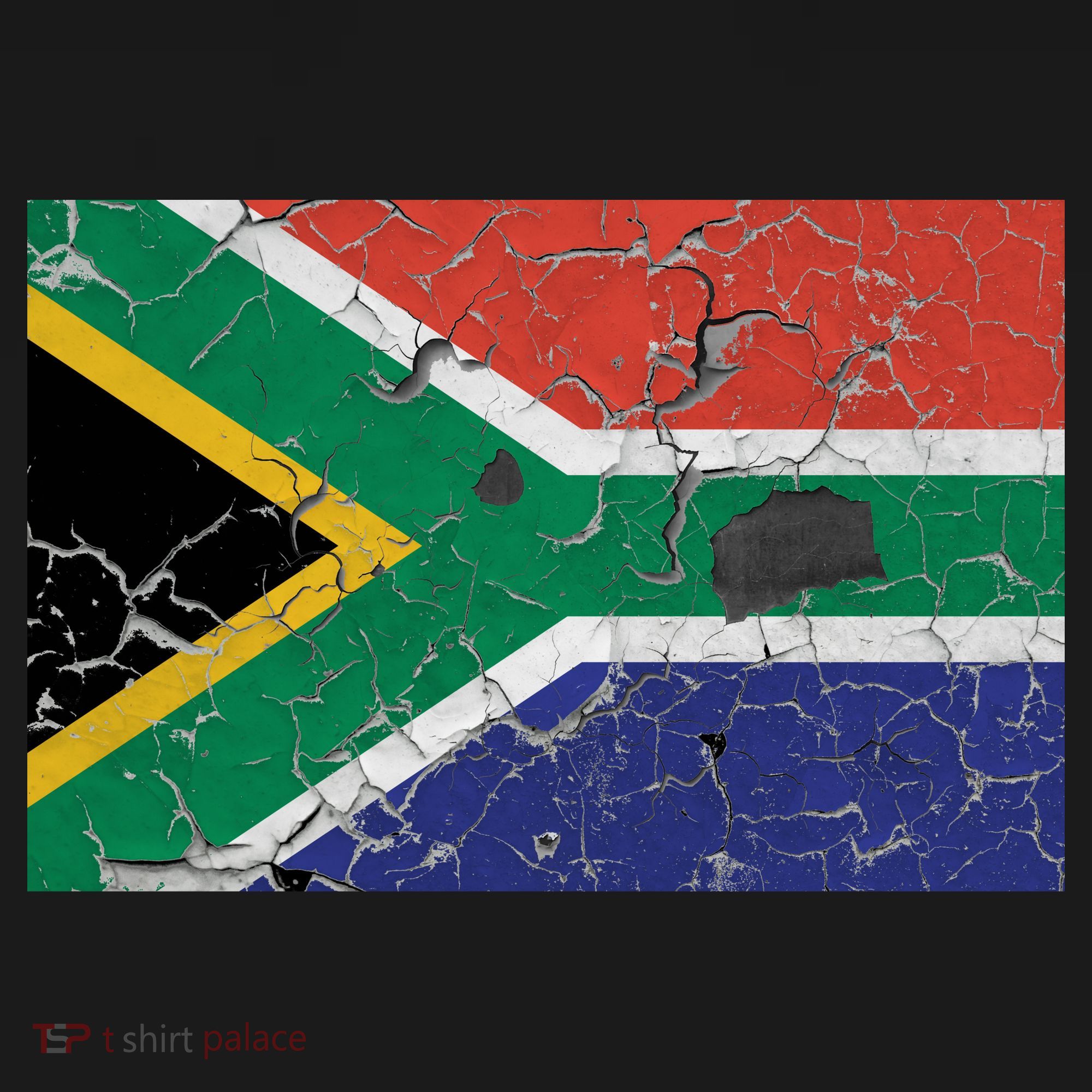 South Africa Stone Flag Toddler Hoodie