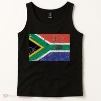 South Africa Stone Flag Tank Top thumb 2