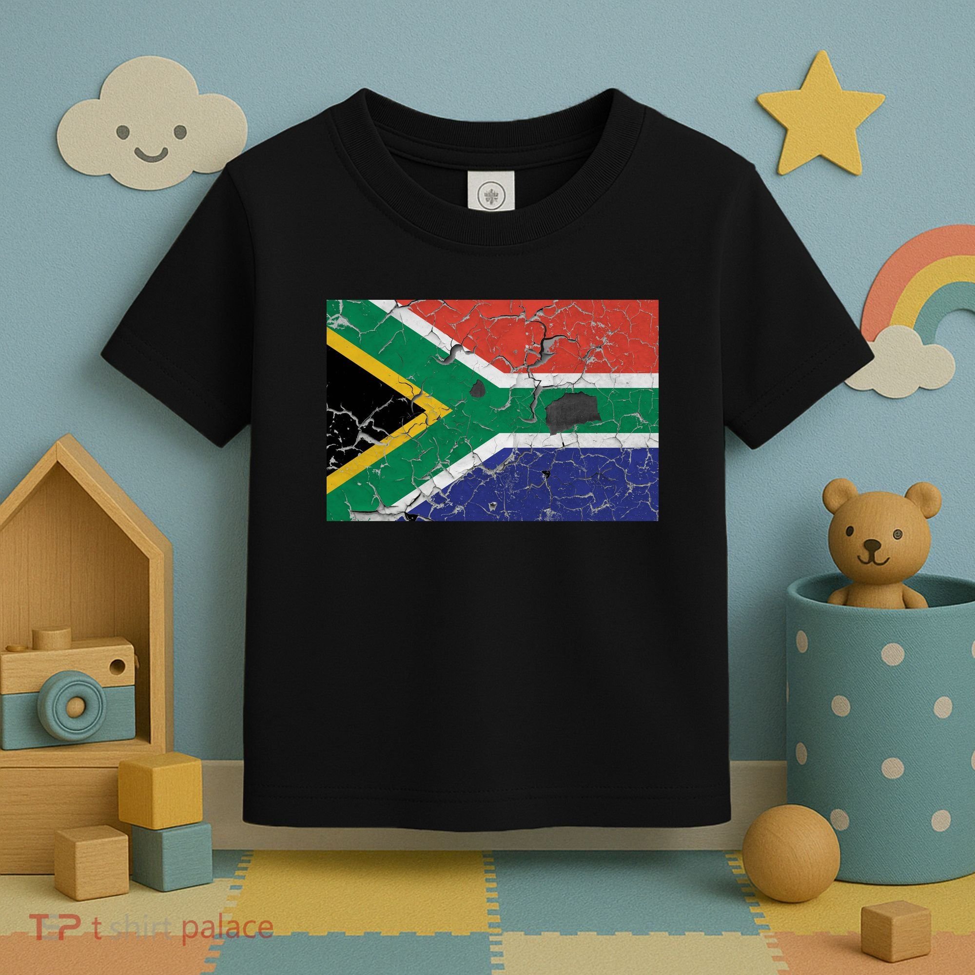 South Africa Stone Flag Toddler T-Shirt