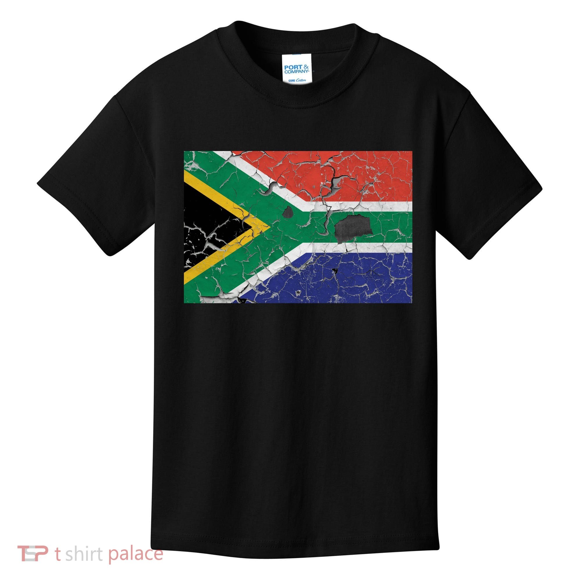 South Africa Stone Flag Kids T-Shirt