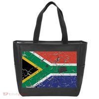 South Africa Stone Flag Tote Bag thumb 0
