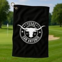 San Antonio Golf Towel thumb 1