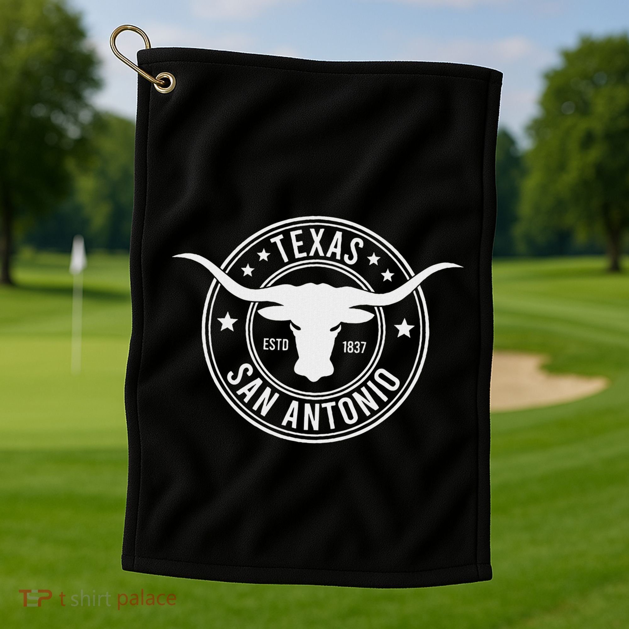 San Antonio Golf Towel