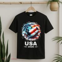 Soccer Apparel Soccer Player American Flag Cup Soccer 2026 T-Shirt thumb 2