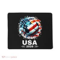 Soccer Apparel Soccer Player American Flag Cup Soccer 2026 Mousepad thumb 0