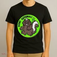 Scratch And Sniff Sticker Skunk Scentsational T-Shirt thumb 3