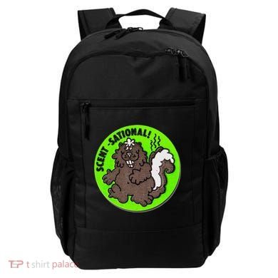 Scratch And Sniff Sticker Skunk Scentsational Backpack
