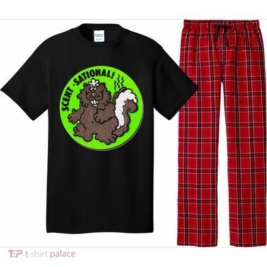 Scratch And Sniff Sticker Skunk Scentsational Pajama Set