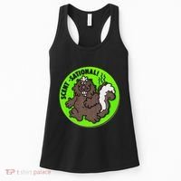 Scratch And Sniff Sticker Skunk Scentsational Women's Tank Top thumb 0