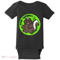 Scratch And Sniff Sticker Skunk Scentsational Baby Bodysuit thumb 0