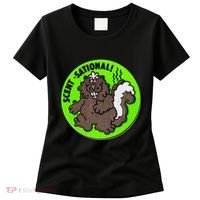Scratch And Sniff Sticker Skunk Scentsational Women's T-Shirt thumb 0