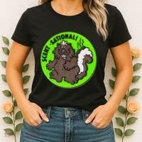 Scratch And Sniff Sticker Skunk Scentsational Women's T-Shirt thumb 2