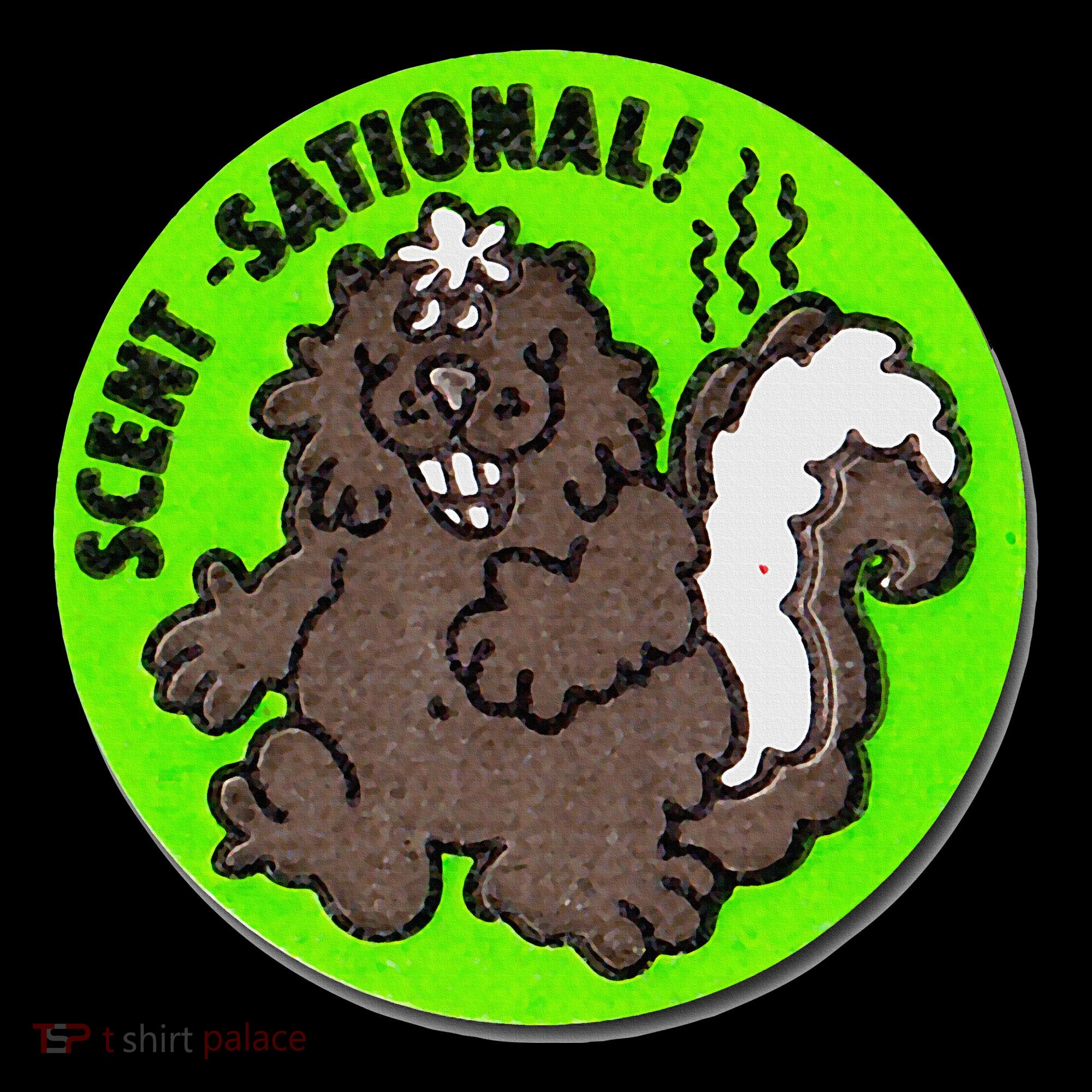 Scratch And Sniff Sticker Skunk Scentsational Tote Bag