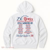 Stars And Stripes Human Rights Back And Front Hoodie thumb 6