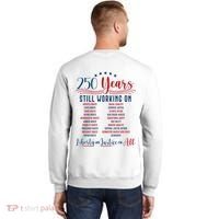 Stars And Stripes Human Rights Back And Front Sweatshirt thumb 1