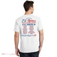 Stars And Stripes Human Rights Back And Front T-Shirt thumb 1
