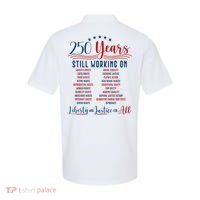Stars And Stripes Human Rights Back And Front Polo thumb 1