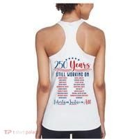 Stars And Stripes Human Rights Back And Front Women's Tank Top thumb 1