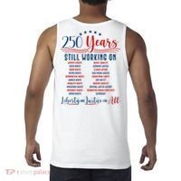 Stars And Stripes Human Rights Back And Front Tank Top thumb 1