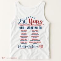 Stars And Stripes Human Rights Back And Front Tank Top thumb 5