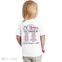 Stars And Stripes Human Rights Back And Front Toddler T-Shirt thumb 1