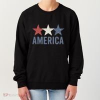 Stars and Stripes: America Women's Sweatshirt thumb 0