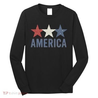Stars and Stripes: America Long Sleeve Shirt