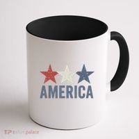 Stars and Stripes: America Coffee Mug thumb 1