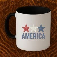 Stars and Stripes: America Coffee Mug thumb 2