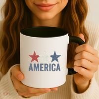 Stars and Stripes: America Coffee Mug thumb 3