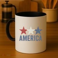 Stars and Stripes: America Coffee Mug thumb 4