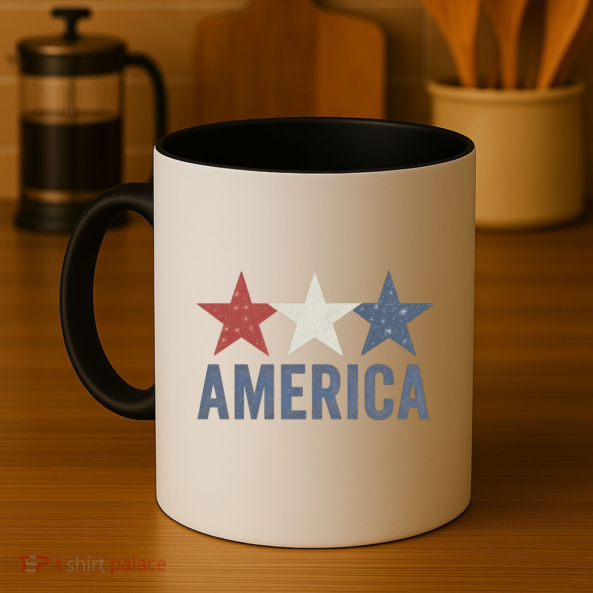 Stars and Stripes: America Coffee Mug