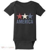 Stars and Stripes: America Baby Bodysuit thumb 0