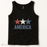 Stars and Stripes: America Tank Top thumb 2