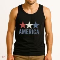 Stars and Stripes: America Tank Top thumb 3