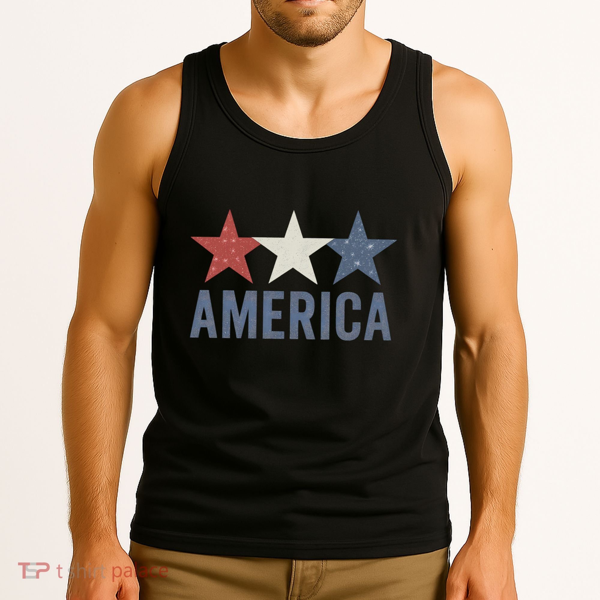 Stars and Stripes: America Tank Top